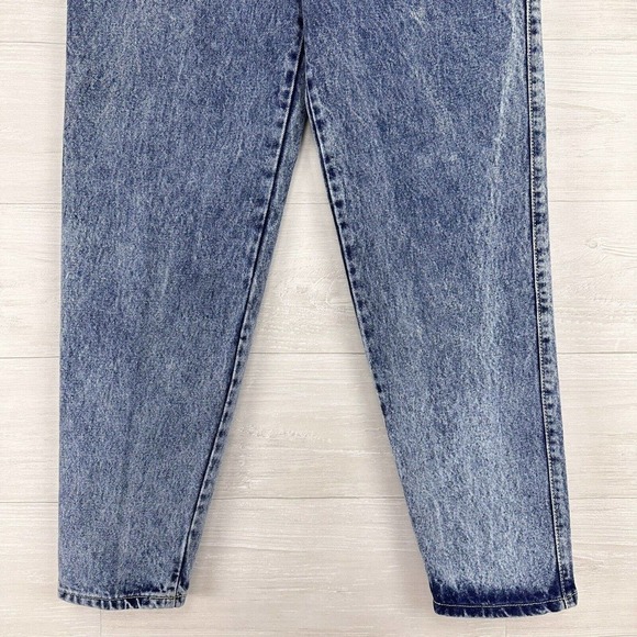 Vintage Levi's Jeans Women 26x31 Acid Wash Mom USA 80s Orange Tab High Rise - Picture 3 of 15
